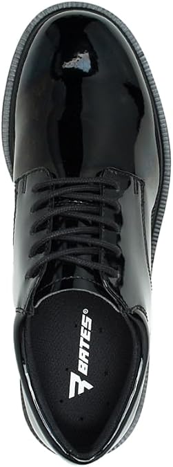 BATES High Gloss Duty Oxford Dress Shoes -Men’s Size 13-Black - E22141 BRAND NEW Bates E22141 حذاء رسمي رجالي, أسود, 45 EU Wide : Amazon.ae  main image 4