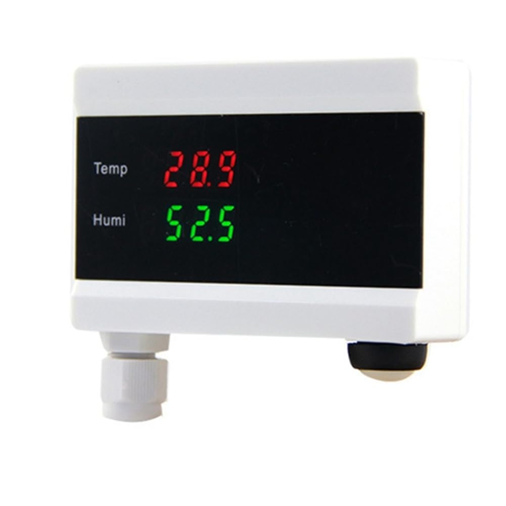 Capteur de Température WiFi Tuya Thermomètre Détecteur Affichage Numérique Maison Smart Life App Alerte Alarme D' de Congélateur Prise UE Facile à Utiliser