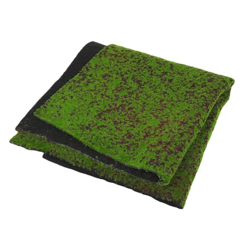 SUPVOX Césped Artificial Realista Alfombra Verde Decorativa Sin Mantenimiento para Jardín Balcón y Macetero Hoja de Musgo Sintético para Manualidades y Relleno Ambiental Interior Exterior