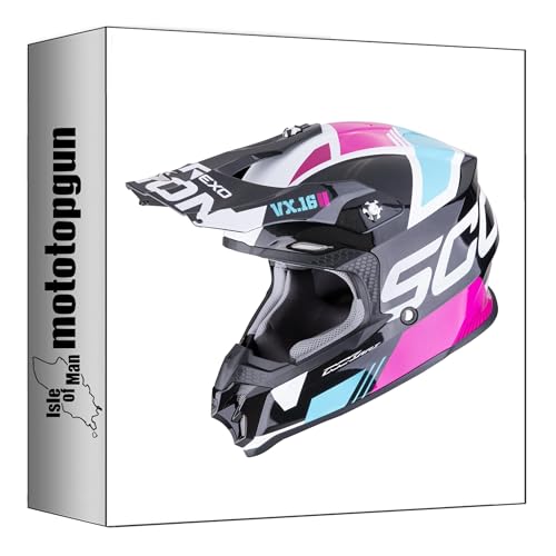 Casque moto Scorpion VX-16 Evo Air pour affronter les pistes de cross en taille XS