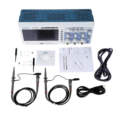 Hantek Qingdao 2CH Bench Oscilloscope Hantek DSO5072P DSO5102P DSO5202P Portable Digital Storage Oscilloscope USB PC Osciloscopio 2 Channel 70MHz 100MHz 200MHz 1GSa/s 40K(DSO5102P)