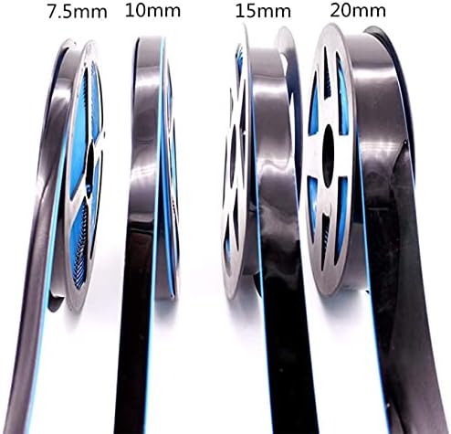 6m/Roll Ceramic Tile Mildewproof Gap Tape, Waterproof Self-Adhesive Sealing Decorative Corner Side Edge Tape Strip for Kitchen Bathroom Tub Shower Floor Wall Edge (15mmx6m,Silver)
