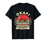 Exprimez votre passion en tant qu'amateur d'Okapi avec notre design vintage Okapi, un hommage intemporel à la girafe congolaise. Faites partie des efforts de conservation avec le design Okapi Zookeeper.