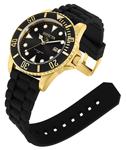 Invicta Men's 90303 Pro Diver Analog Display Quartz Black Watch #TOP3