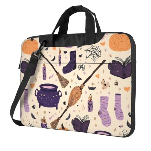 HCLYvexiria Laptop Shoulder Bag 15.6 inch Messenger Bags Wit