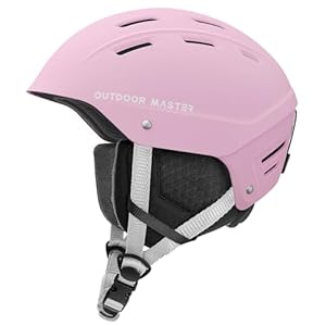 OutdoorMaster Kelvin II Unisex Skihelm - Schneesporthelm für Skifahren/Snowboard mit Belüftungssystem, Schneehelm für Herren, Damen & Jugend