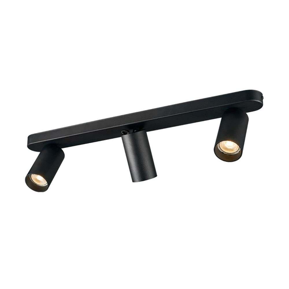 Spot de plafond orientable 3 voies noir 21W track lighting cuisine moderne island