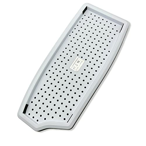 KlsyChry Vertical Stand for PS5 Disc Edition Built-in Cooling Vents Non-Slip Feet for Playstation 5 Disc Edition Game Console Dock (White) Cover