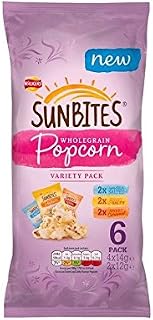 Sunbites Popcorn Variety 12g x 6 per pack