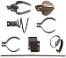 General Wire Spring SRCS Cutter Set for 5/8" to 3/4" (8 Piece)