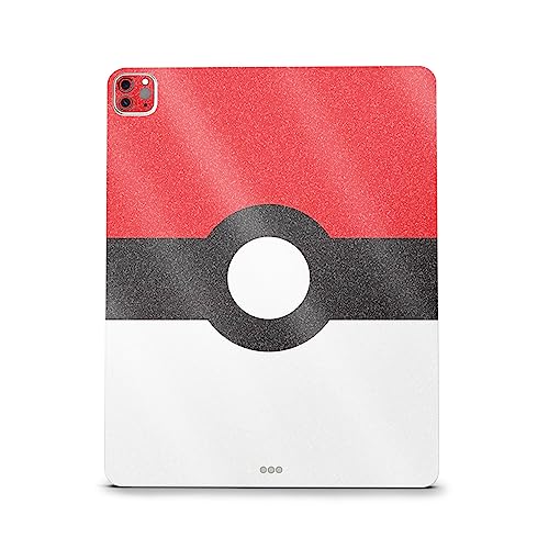 Image of MightySkins Carbon Fiber Skin Compatible with Apple iPad Pro 12.9 inch M2 6th Gen (2022) Full Wrap Kit - Battle Ball | Protective, Durable Textured Carbon Fiber Finish | Easy to Apply | Made in The USA