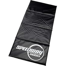 Black Vinyl Standard Track/Work Mat, 23 x 50 Inches