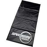 Black Vinyl Standard Track/Work Mat, 23 x 50 Inches