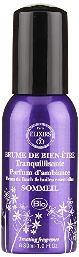 Brume de bien être Tranquillisante - Parfum d'ambiance aux Fleurs de Bach et Huiles Essentielles BIO - Sommeil - 30 ml