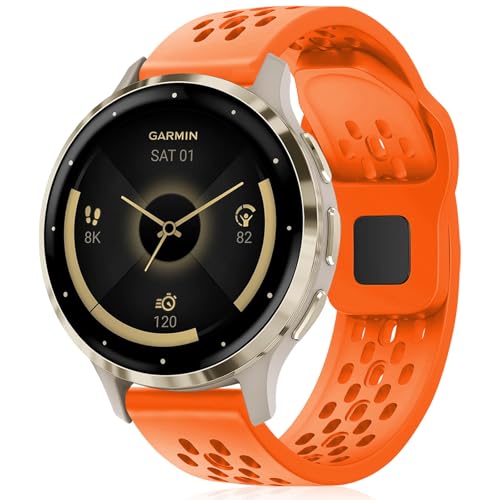 Strisinho ʋCoh Garmin Venu 3S/Venu 2S/Vivoactive 4S/Vivomove 3SΉ 18mm VRvXgbv \tgpXgoh Garmin Forerunner 255S/255S Mu