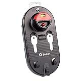 Einzigartiges Design: Hängen Sie Sägezahn- oder Drahtbilderrahmen ohne Messung genau auf. Das einzigartige Positionierungssystem markiert Ihre Nagellöcher genau, sodass Sie genau und perfekt an der Wand hängen, an der die Nägel platziert werden müssen.