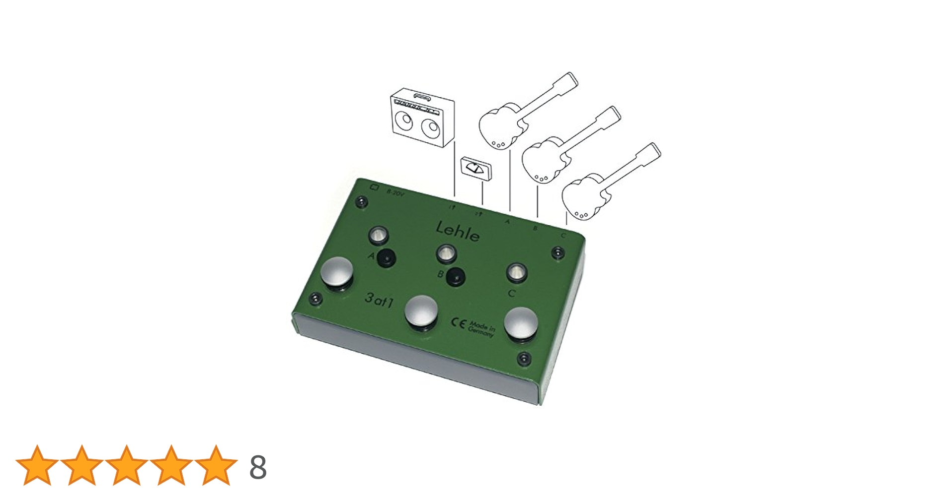 【Lehle 3at1 SGoS】 3in/2outセレクター LEHLE 3at1 SGoS 【3in2out Line Selector】（リール）ライン