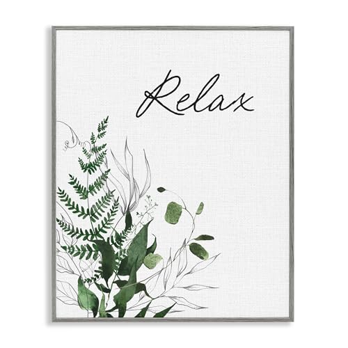 Poster encadré Relax Ferns pour insuffler la sérénité chez soi