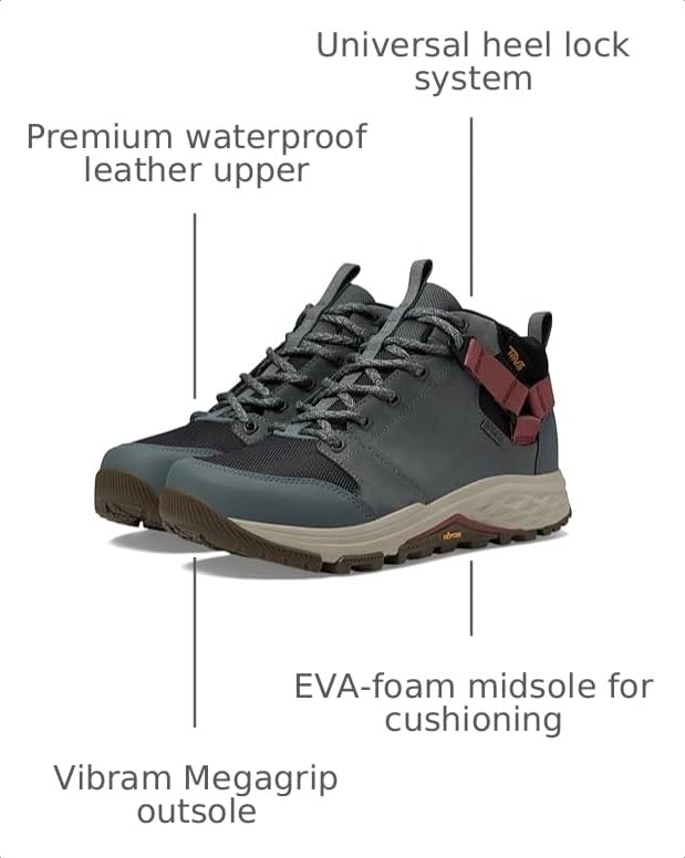 Image of Teva Women's Grandview Gore-Tex Durable Waterproof Hiking Boots