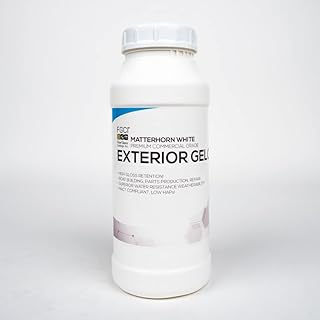 FGCI - 1 Quart Marine Grade Gel coat for Boat Building, RVt, Restoration, Carbon Fiber Gel Coat, Fiberglass Repair, Patching, and Repair kit (Matterhorn White)