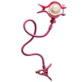 YingPing Baby Bottle Holder,Multifunction 360º Rotation Anti-rebound Explosion-proof Twins Bottle Holder Hands Free,Pink