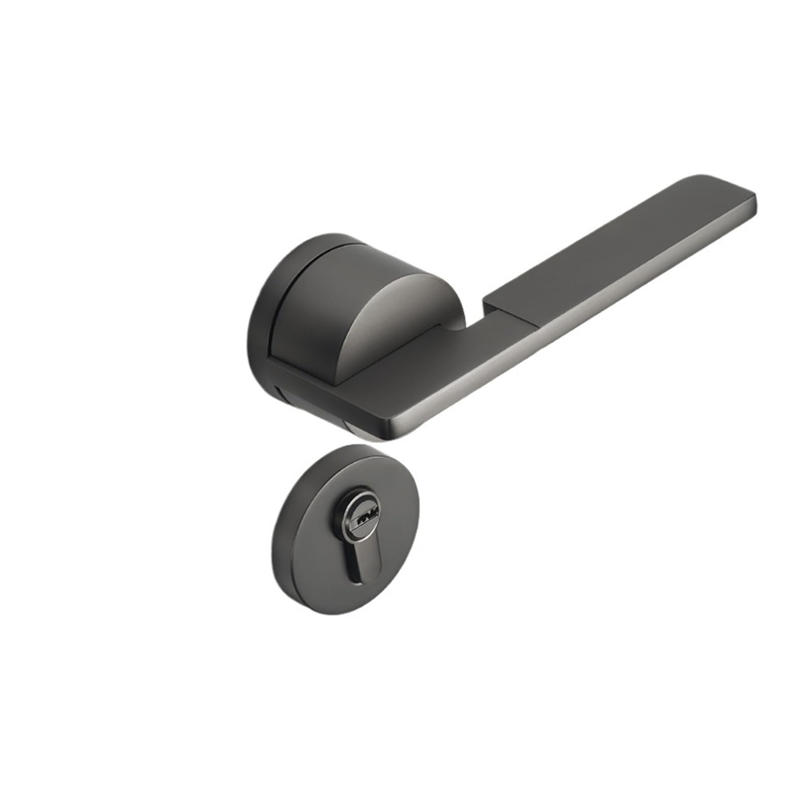 FBXRXZFPJ Bedroom Door Lock Room Household Split Silent(Grey)