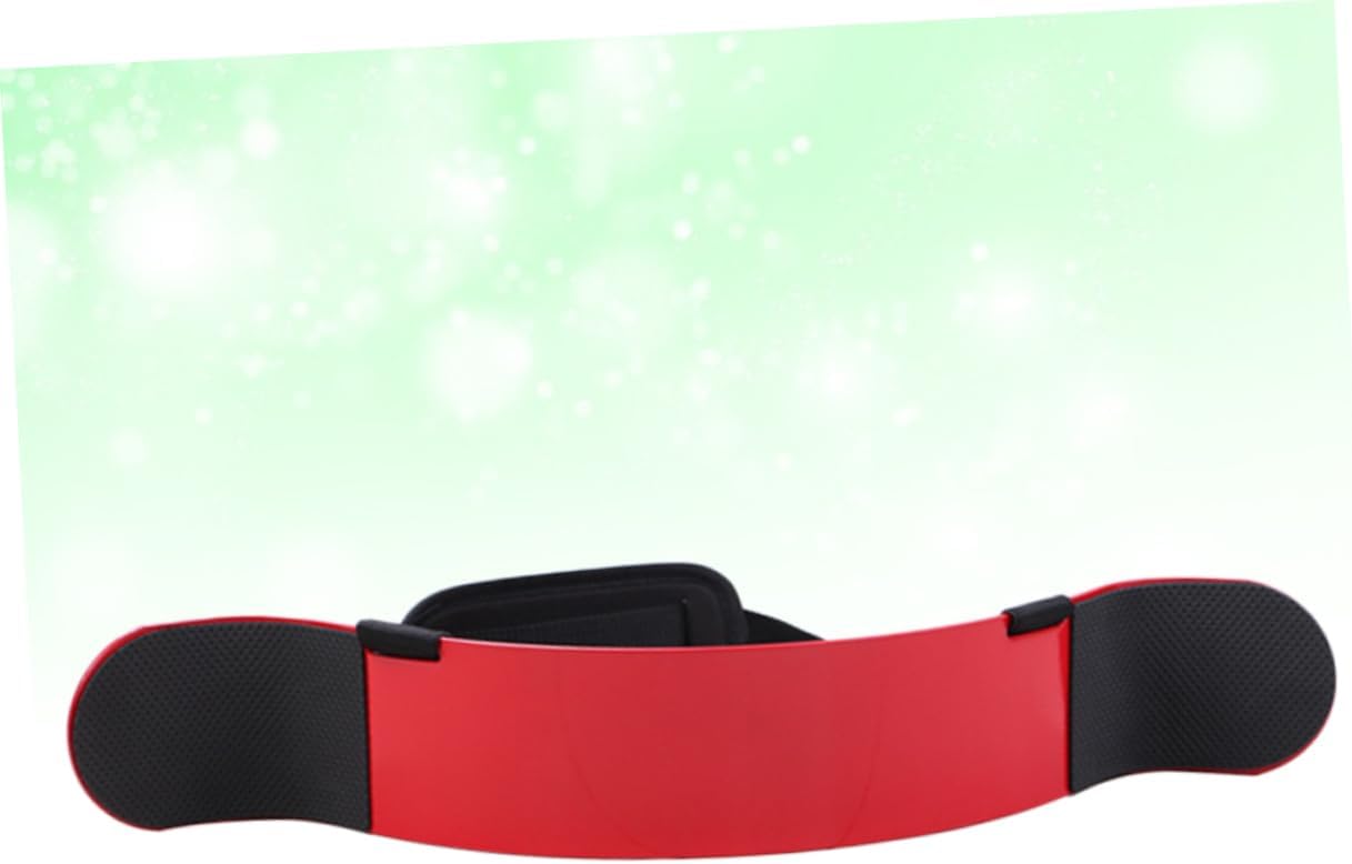 Kisangel Sporty Bicep Exerciser Red Aluminum Alloy Training Board Arm Isolator for Stronger Arms