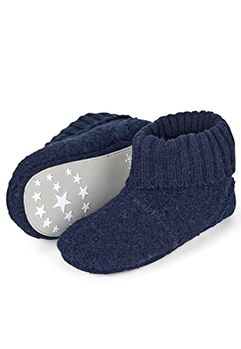 Boys Uni Slippers, Navy, 18 EU, Navy Blue, 18 EU