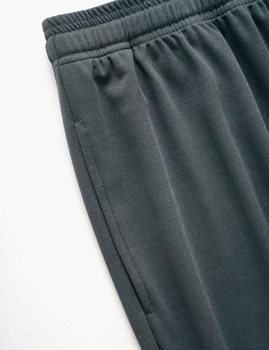 2 Pack Men's Casual Sweatpants Soft Fleece Active Athletic Workout Jogger Pants with Pocket and Drawstring4