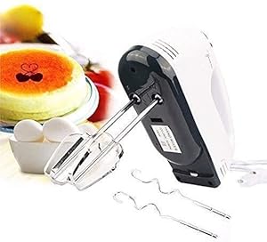 DD Retails 7-Speed Mixer Machine, Electric Hand Whisk || Egg Beater || Baking Blender Mixing Bowl (Pack Of 1)