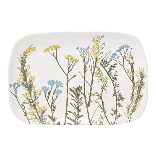 Lenox Wildflowers Stoneware Serving Tray