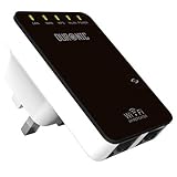  Duronic IR325N Répétiteur, Point d’accès, Amplificateur de réseau sans Fil WiFi 802.11n/b/g – augmentez la portée de Votre réseau