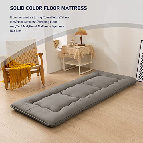 image for MAXYOYO Cot Japanese Floor Futon Mattress, Single Size Tatami Mat Slee