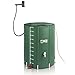 Produktbild Regentank 1000 Liter - Faltbare Regentonne Regenfass - Regenwassertonne Wassertank - Regenwassertank mit Oberem Wasserhahn und Unterem Ablauf - Schlauch zum Ablassen von überschüssigem Wasser