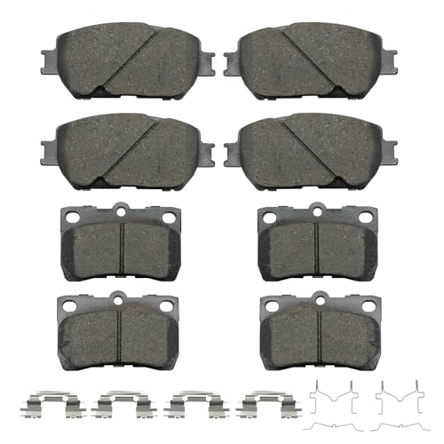 Ceramic Brake Pads Kits,Gariqe Brakes Pads Set Compatible With 2006 ...