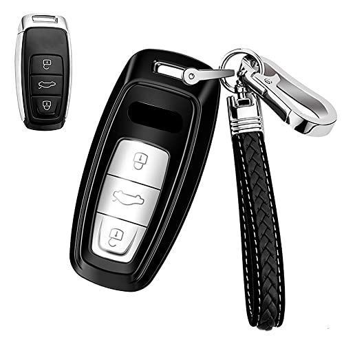 L[P[X AEfBp X}[gL[P[X L[Jo[ 3{^ _炩 TPU G肢 AEfB p݌v2018 2019 AUDI Ή A6 A6 Avant A7 A8 A8L ɓKp L[z_[ (ubN)