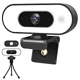 aukey 2k webcam review 【Micrófono Estéreo 3D Dual con Reducción de Ruido】Equipado con micrófonos estéreo 3D duales con cancelación de ruido que pueden capturar el rango de sonido de 19.5 pies. Las cámaras web VIZOLINK full hd hacen que la voz suene natural, clara y real a través de algoritmos únicos para procesar. Y con la transmisión de línea de baja latencia, el sonido básicamente no se retrasa. Seleccionando libremente abrir y cerrar el micrófono, o puede usar un micrófono adicional.