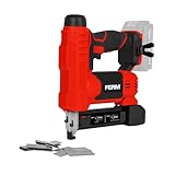 FERM AX-Power Akku-Tacker 20 V – Kapazität: 30 Schuss/Min – Magazin für 100 Klammern –...