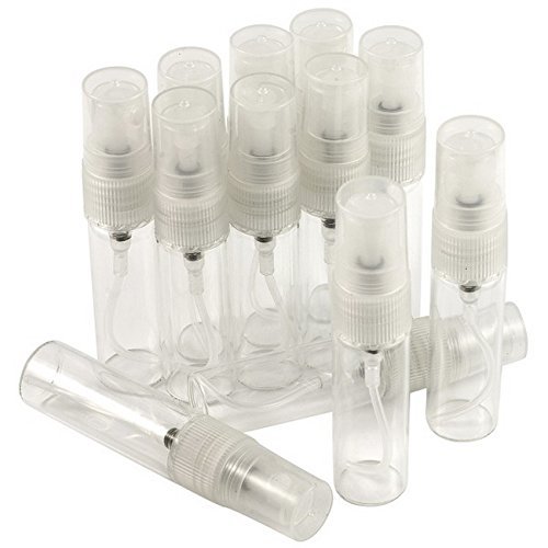 Esowemsn 5Ml Mini Amazing Glass Refillable Empty Perfume Tube Atomizer Pump Bottles Bottle Spray Sprayer For Travel Or Gifts (12) #TOP1