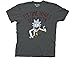 Ripple Junction Rick and Morty It's Time to Get Schwifty Adult T-Shirt XL Charcoal