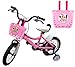 Childhood Childrens Bicycle Basket - Two Colors for Choice (pink)