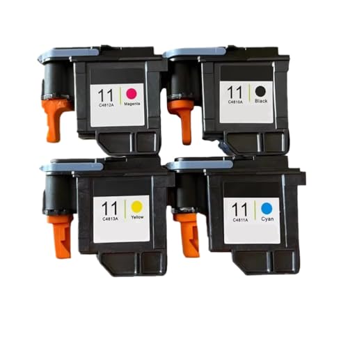 11 Designjet 70 100 110 510 510 510 500PSv^[ɓKKCMYwbhp̃vgwbhĐC4810A C4811A C4812A C4813Af(11 printhead One Set)