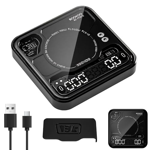 BOOKOO Báscula de Café con Temporizador