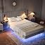 Grey 4ft6 Velvet Storage a