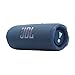 JBL Flip 7, altifalante Bluetooth portátil sem fios potente, bateria de 16 h, resistente à água IP68, à prova de poeira e quedas, som Pro, AI Sound Boost, compatível com Auracast, azul