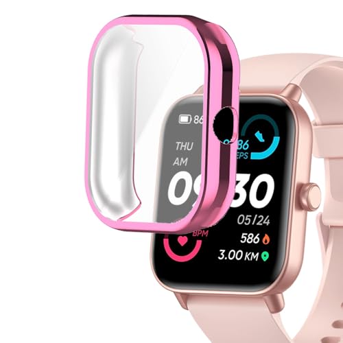 smaate MILOUZ aeac KALINCO Quican Hoowel Veryfit IDW19 1.8�C���`�Ή� �X�}�[�g�E�H�b�`�P�[�X TPU�P�[�X �X�N���[���v���e�N�^�[�t�� �{�̂Ɖ�ʕی�