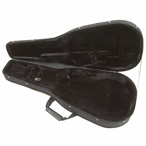 Kinsman HFW2 Étui Standard en Mousse Rigide pour Guitare Noir - Les Beatles, Paul McCartney, John Lennon, RIngo Starr, George Harrison Kinsman HFW2 Étui Standard en Mousse Rigide pour Guitare Noir