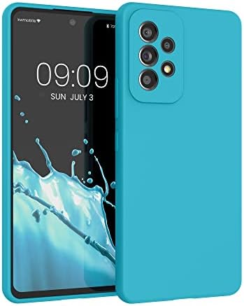 kwmobile TPU Silicone Case Compatible with Samsung Galaxy A53 5G - Case Slim Phone Cover with Soft Finish - Radiant Yellow