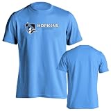 Sport Your Gear Johns Hopkins Blue Jays Lacrosse Short Sleeve T-Shirt Columbia Blue Large