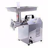 hachoir a viande professionnel boucherie 【QUALITÉ SUPÉRIEURE】 Fabriqué en acier inoxydable, boîtier poli, plateau en acier inoxydable et poussoir à viande en plastique alimentaire. Résistant à l'usure, antirouille et conforme aux normes d'hygiène les plus strictes, le hachoir à viande professionnel Hakka est facile à nettoyer et offre une longue durée de vie.